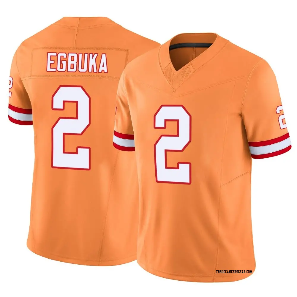 Game White Men's Emeka Egbuka Tampa Bay Buccaneers '76 50th